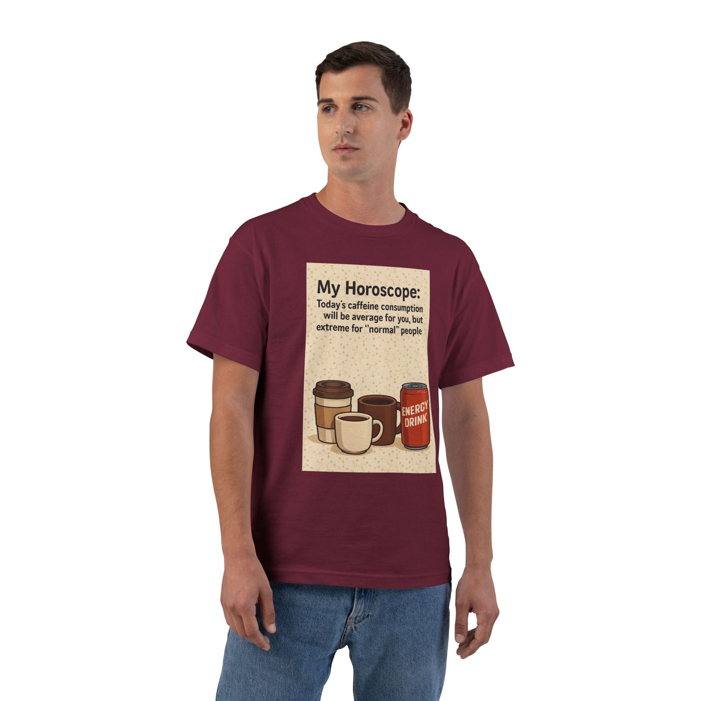 Today's Horoscope Men's Short-Sleeve Crewneck Tee