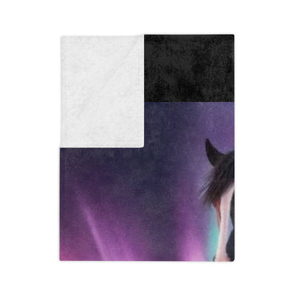 Midnight Magic Velveteen Microfiber Blanket