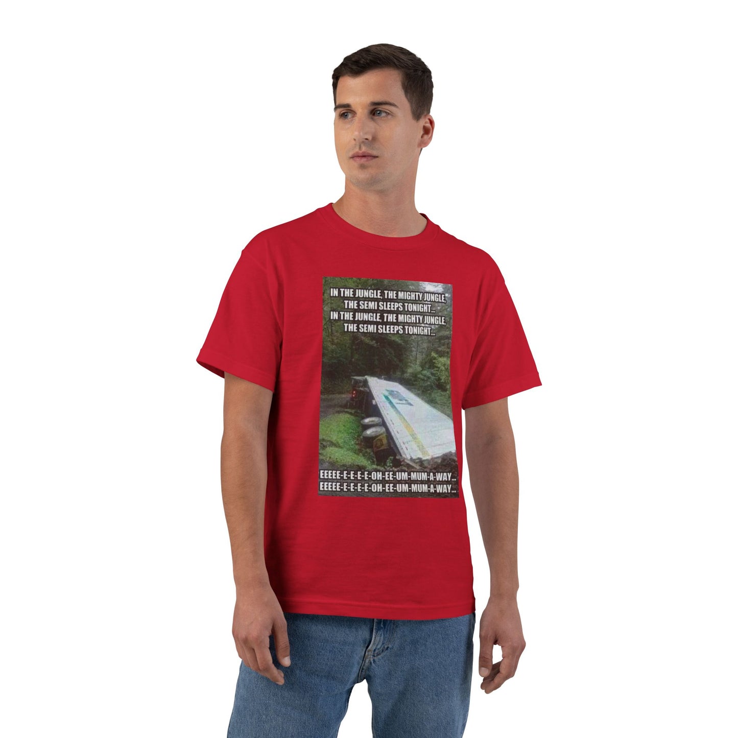 Semi Sleeps Men's Short-Sleeve Crewneck Tee