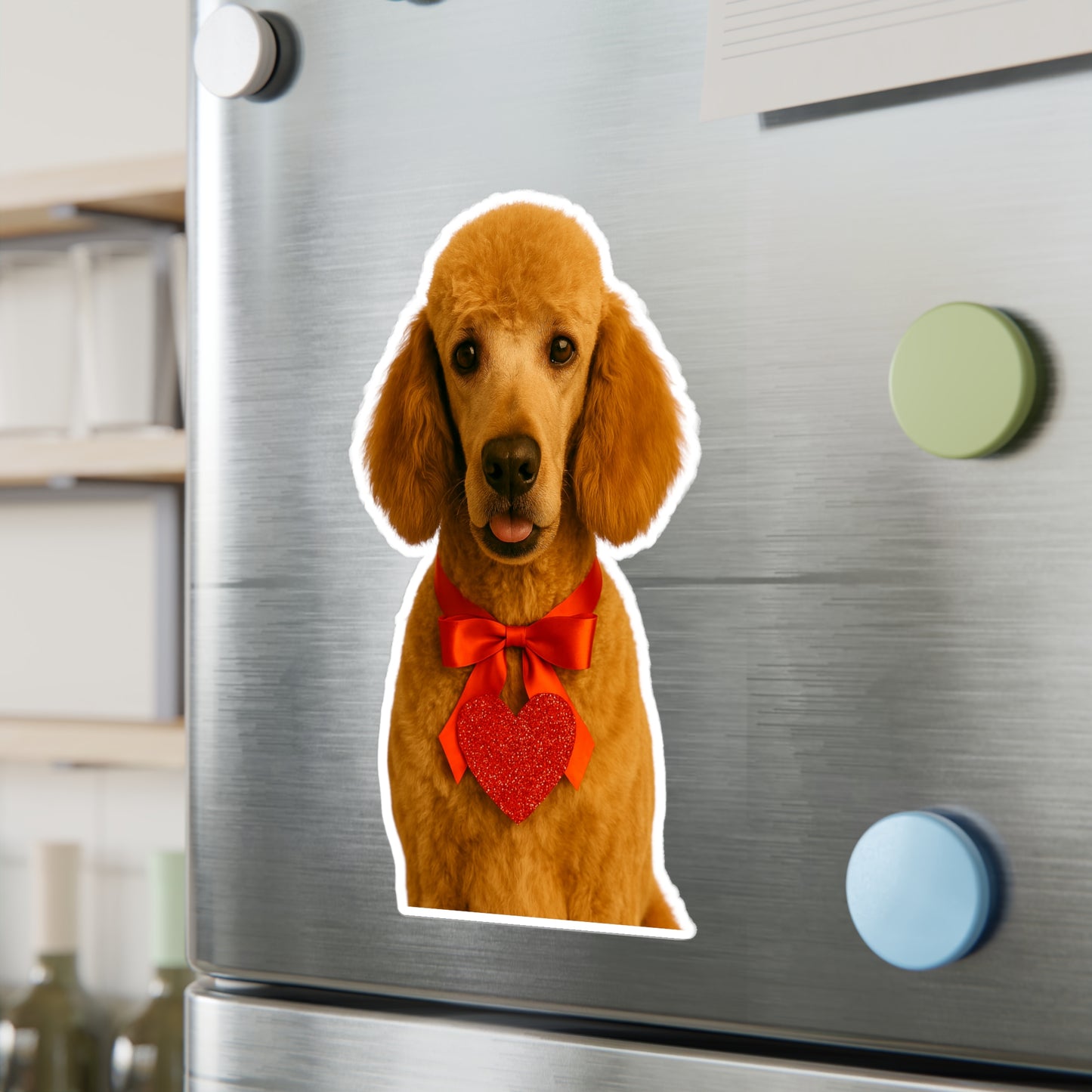Cupid's Companion Poodle Vinyl Decal