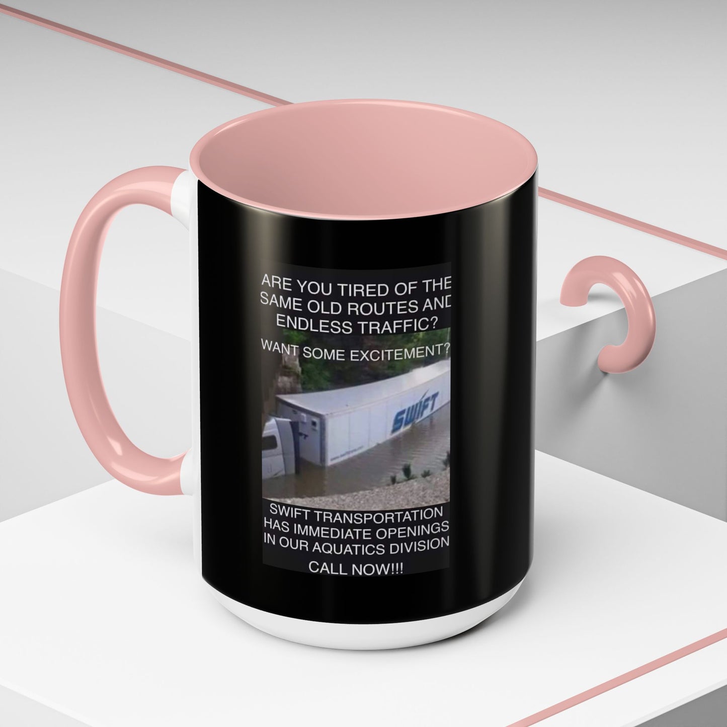 Swift Aquatics 2-Tone Coffee Mug
