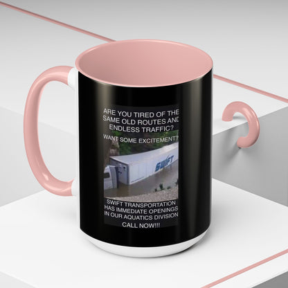 Swift Aquatics 2-Tone Coffee Mug