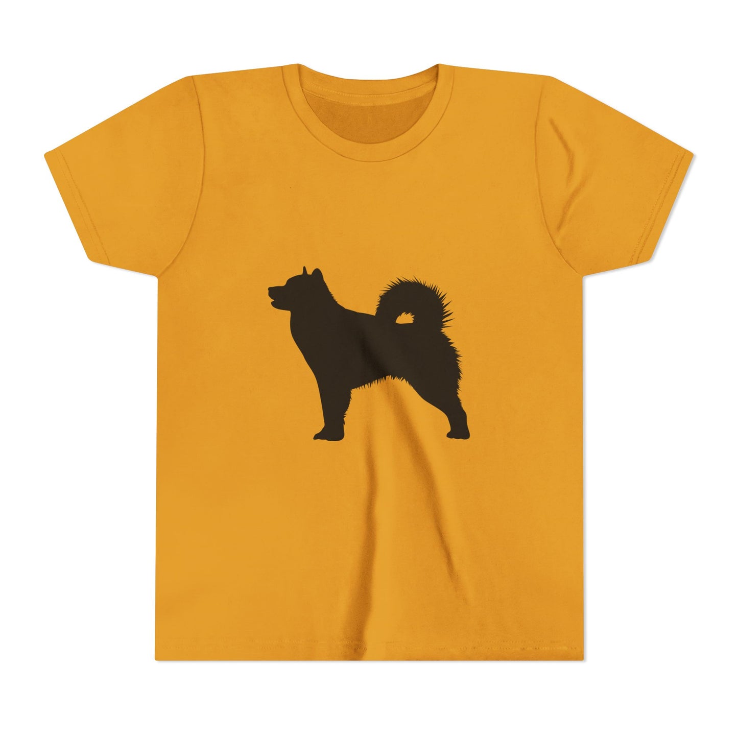 Malamute Silhouette Youth Unisex Short Sleeve Crewneck Tee