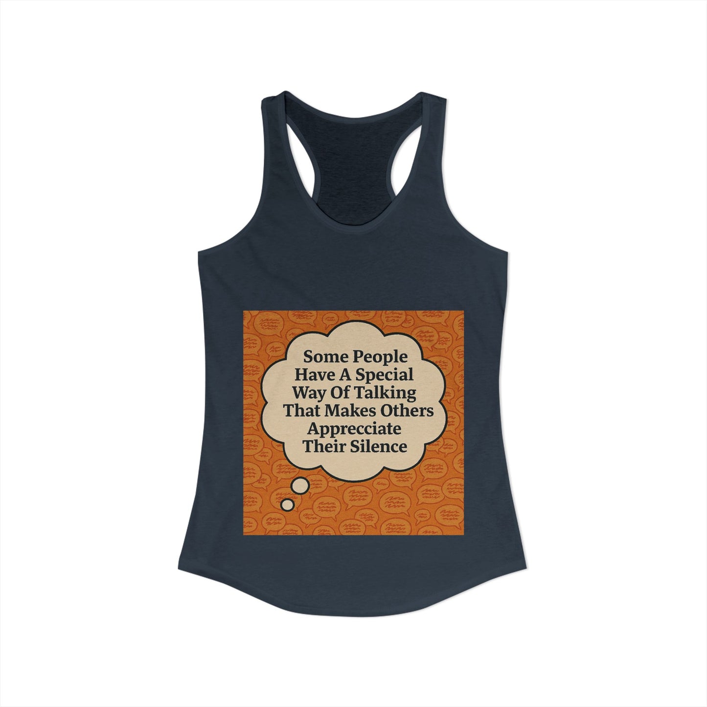 Special Way Of Talking Women's Racerback Tank