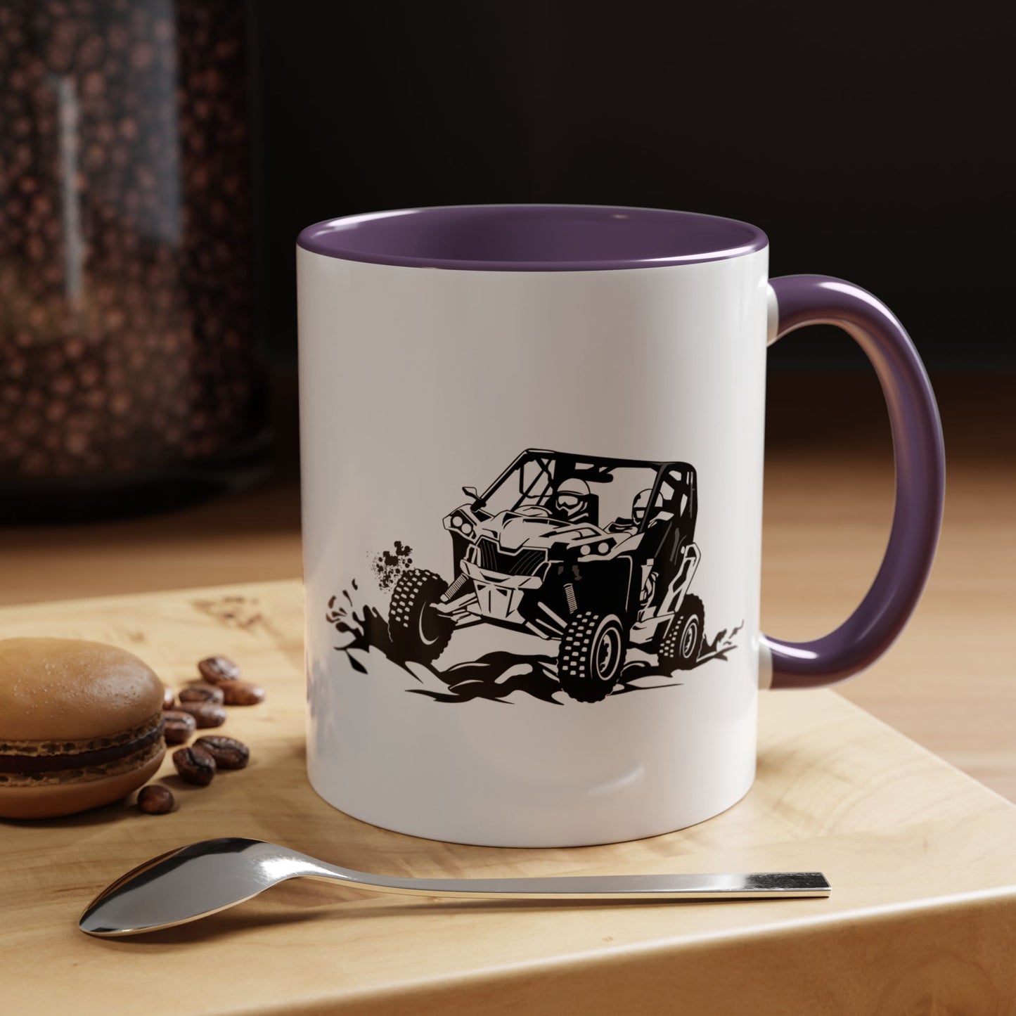 Slingin' Mud Side By Side 2-Tone Coffee Mug