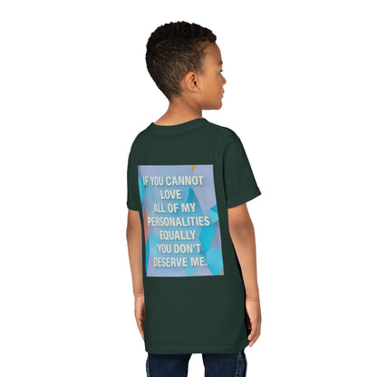 All Of My Personalities Youth Unisex Short Sleeve Crewneck Tee