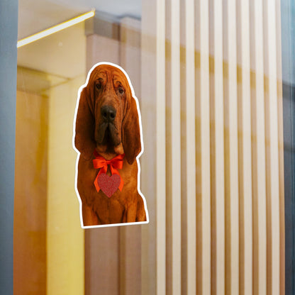 Cupid's Companion Bloodhound Vinyl Decal