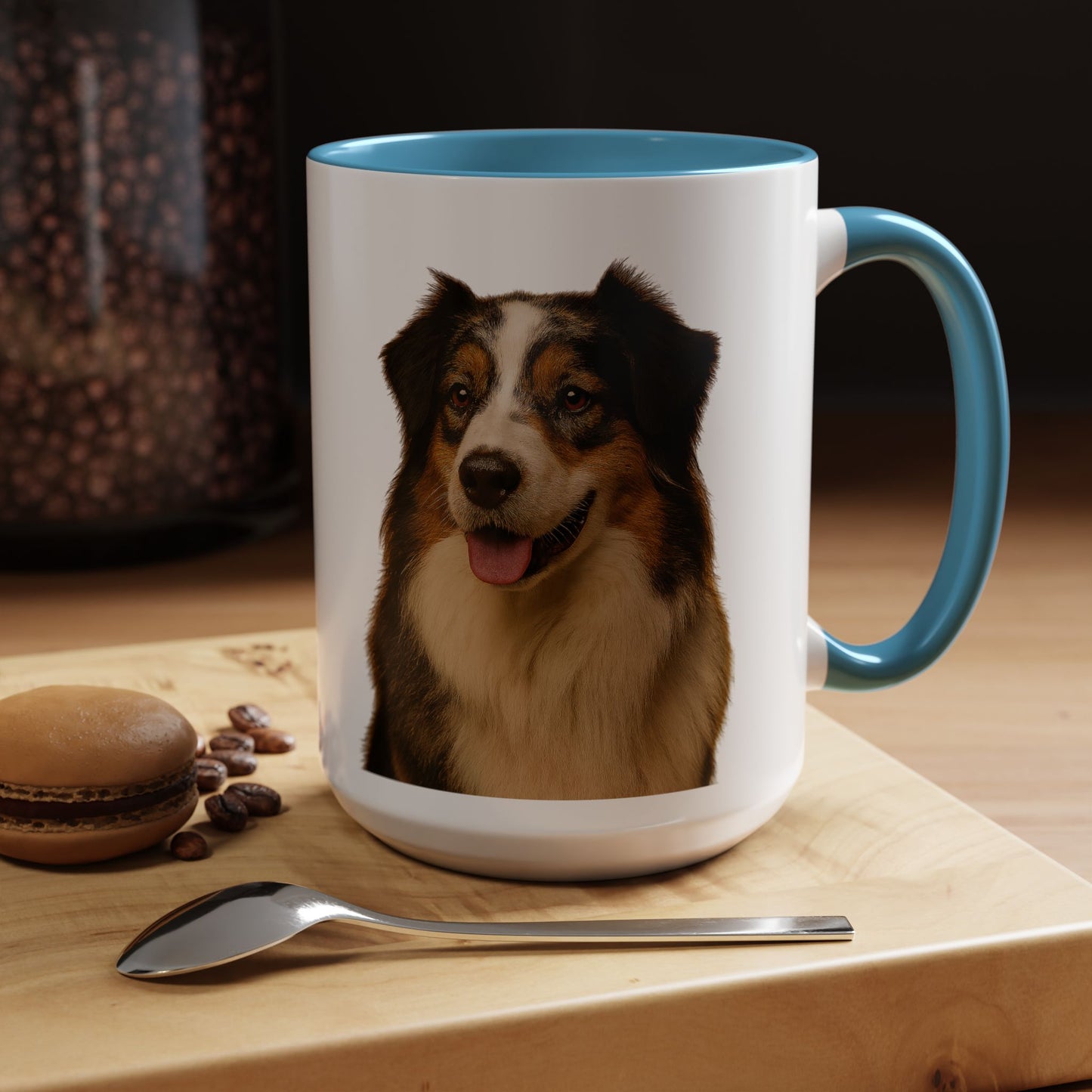 Aussie Head 2-Tone Coffee Mug