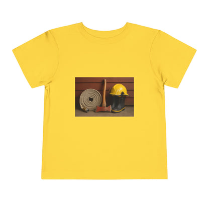 Fire/Rescue Appreciation Toddler Unisex Short Sleeve Crewneck Tee