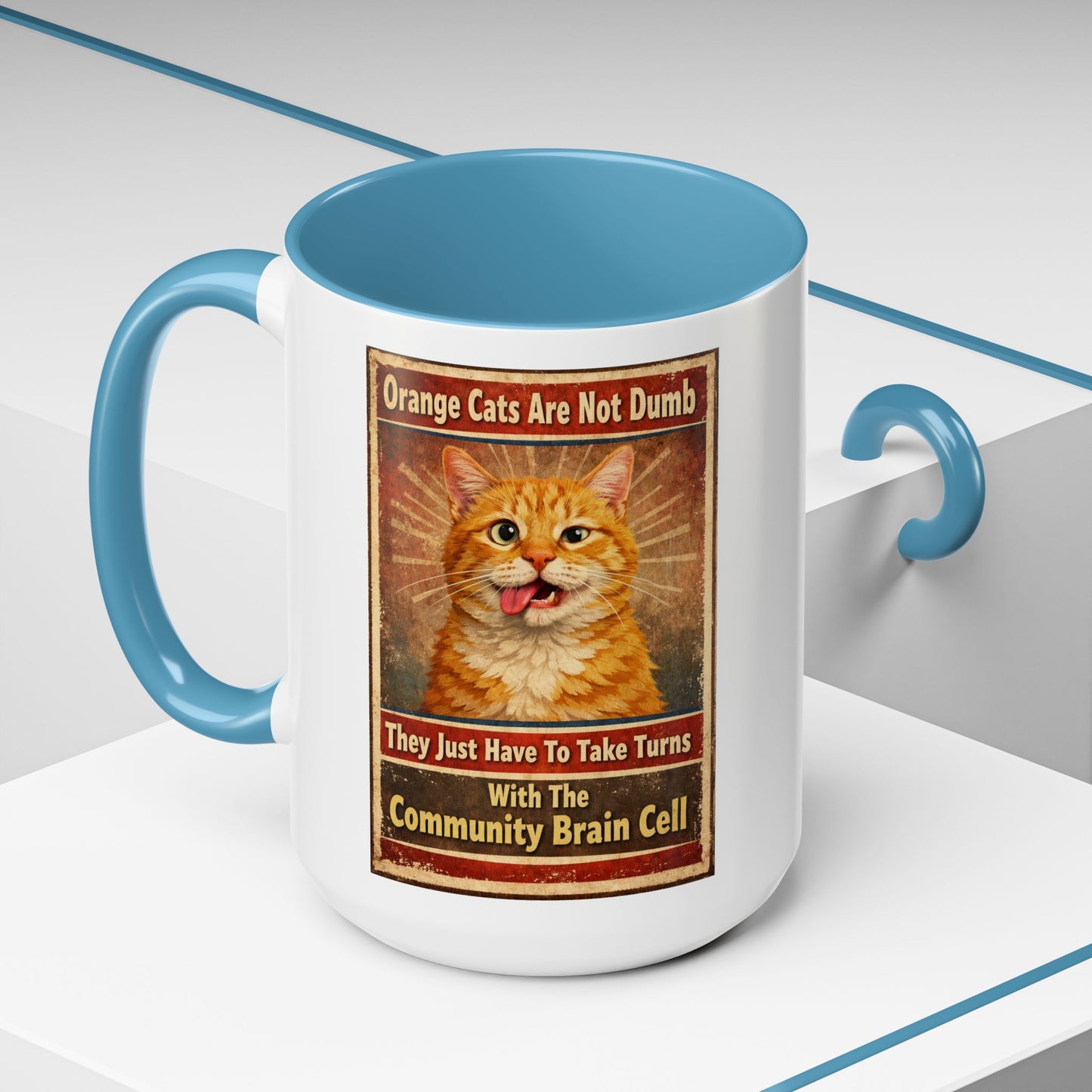 Community Brain Cell 2-Tone Coffee Mug