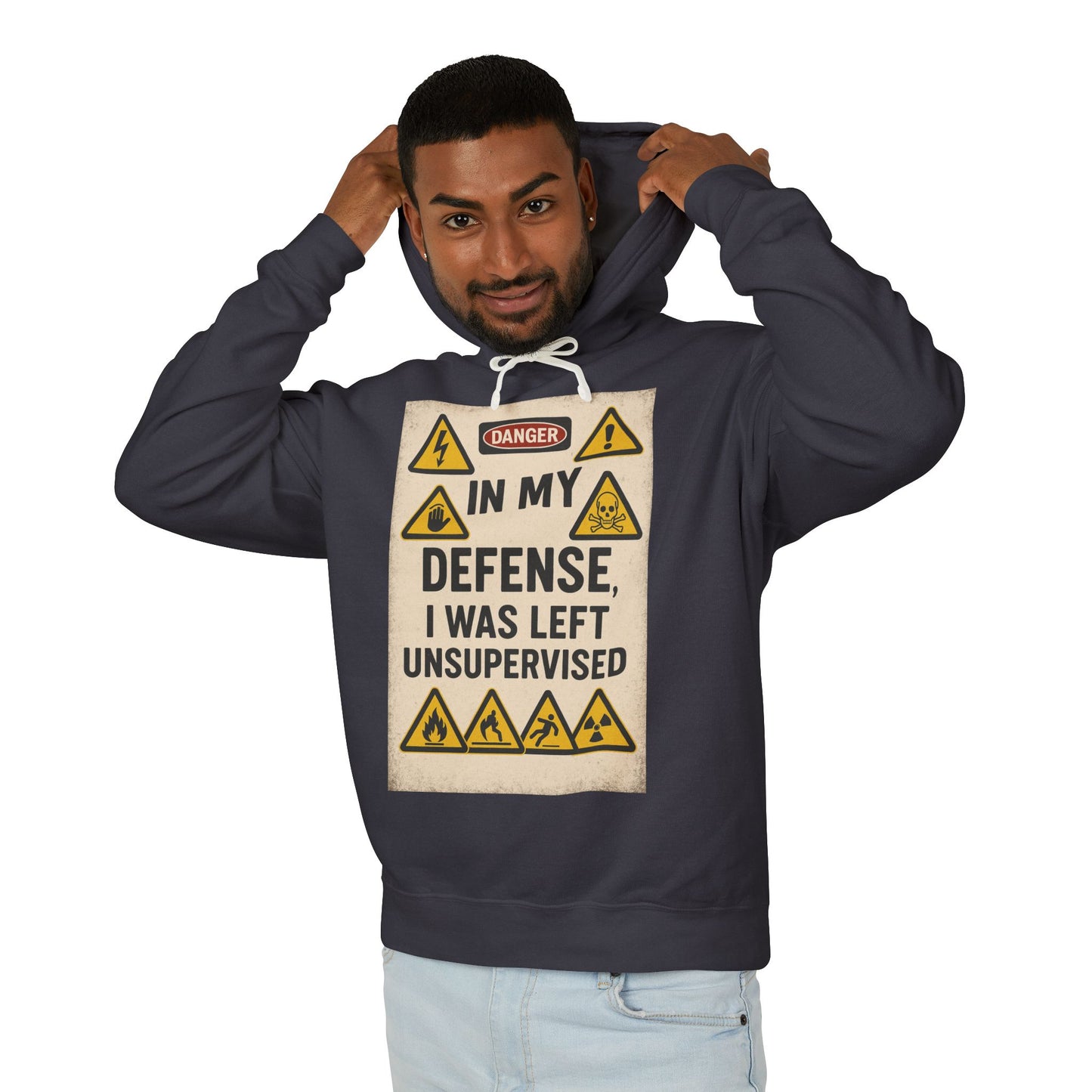 Unsupervised Unisex Lightweight Hoodie