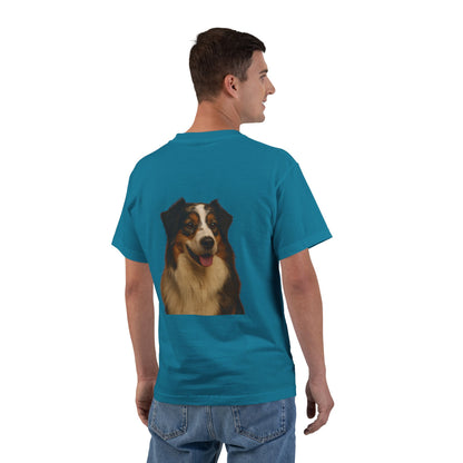 Aussie Head Men's Short-Sleeve Crewneck Tee
