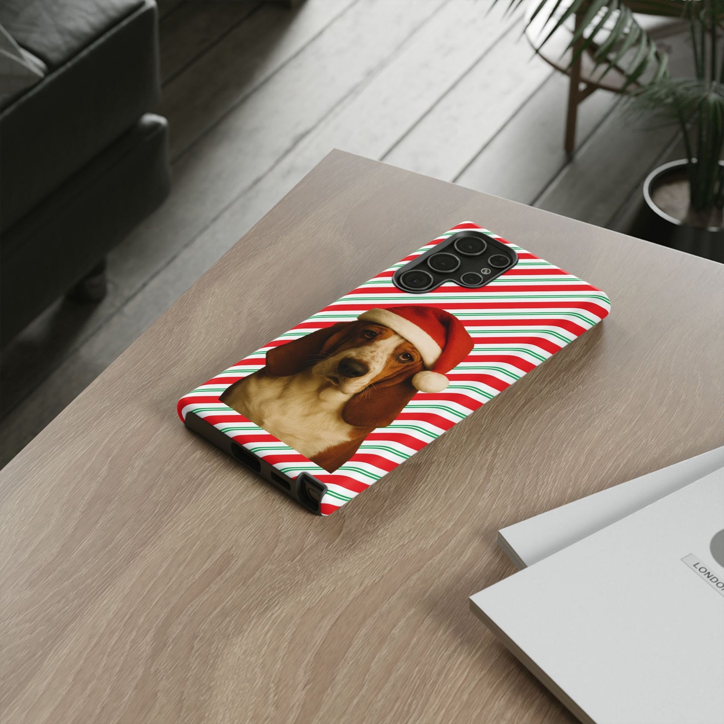 Santa Paws Basset Samsung Case