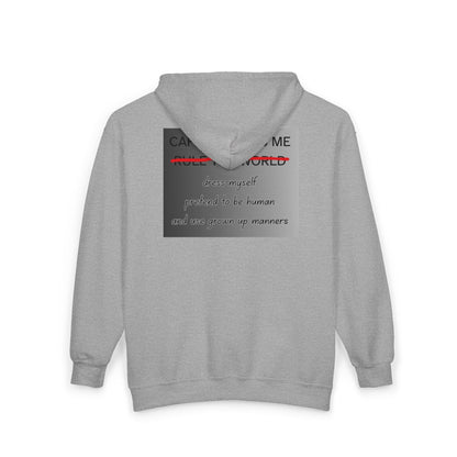 Caffeine Lets Me Unisex Full Zip Hoodie