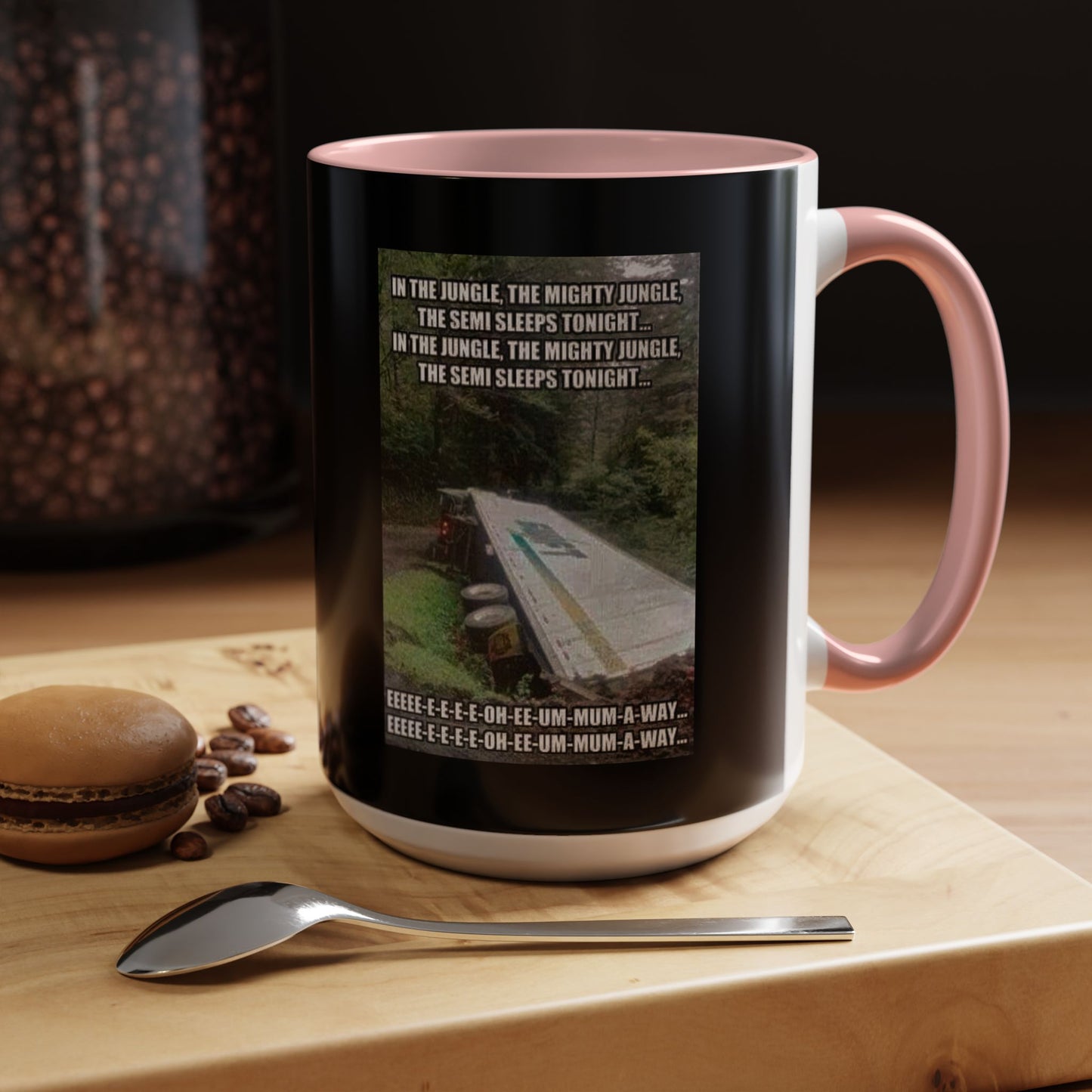 Semi Sleeps 2-Tone Coffee Mug