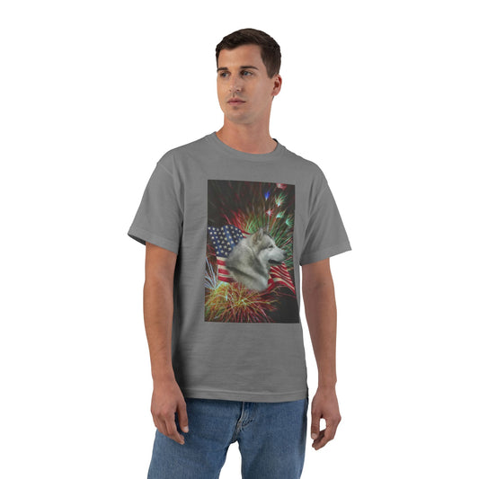 American Malamute Men's Short-Sleeve Crewneck Tee