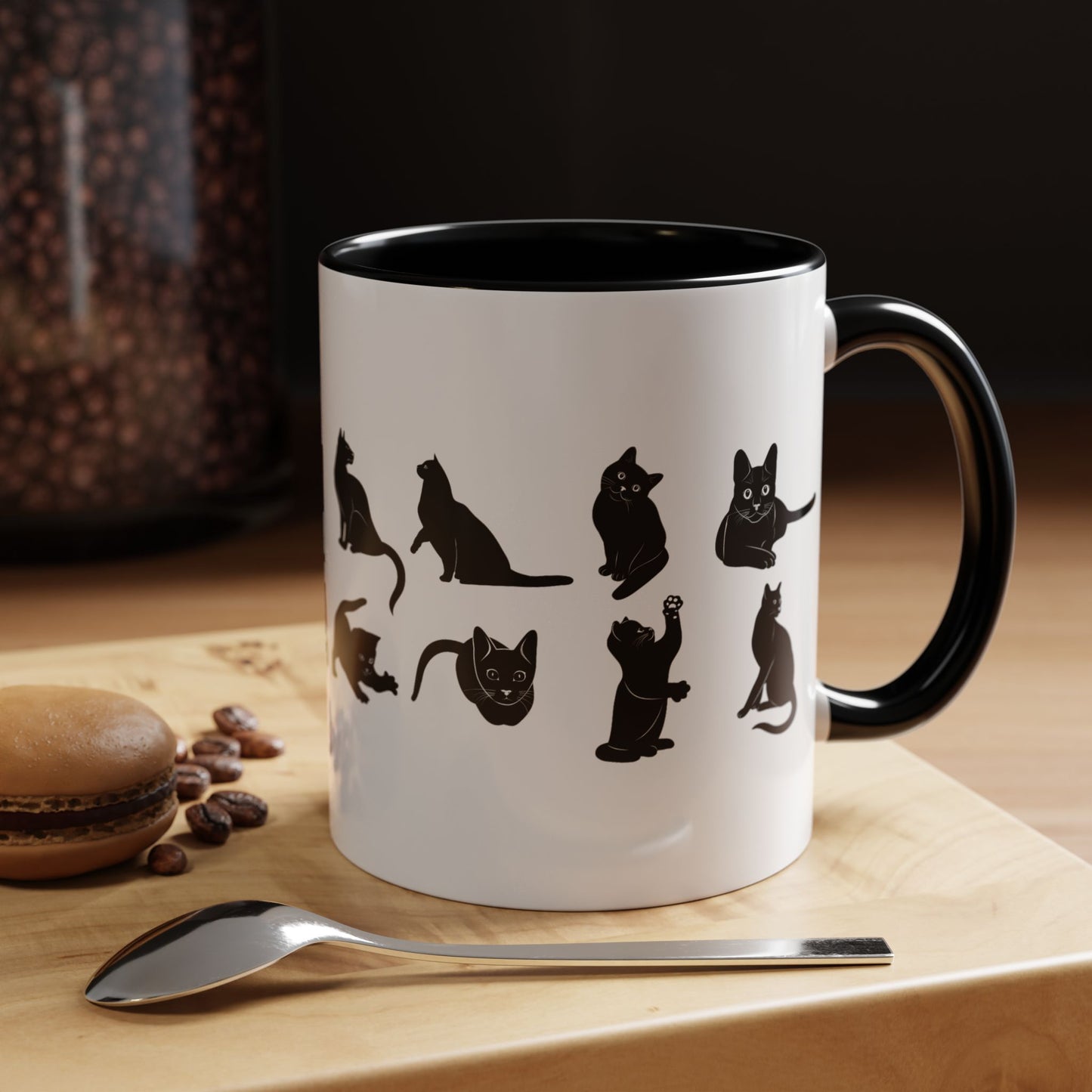 Cats 2-Tone Coffee Mug