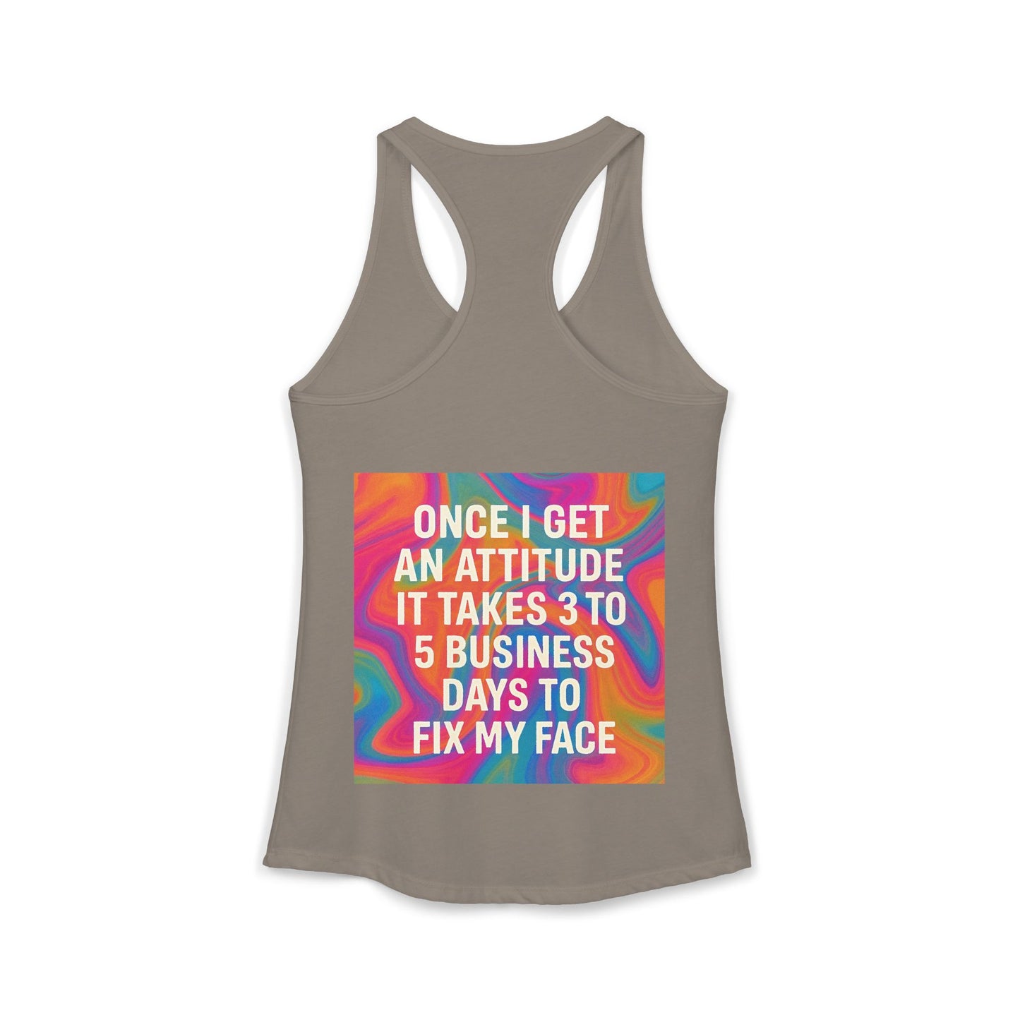 Fix My Face Women's Racerback Tank