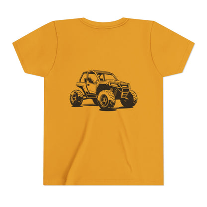 Off The Beaten Path Side By Side Youth Unisex Short Sleeve Crewneck Tee