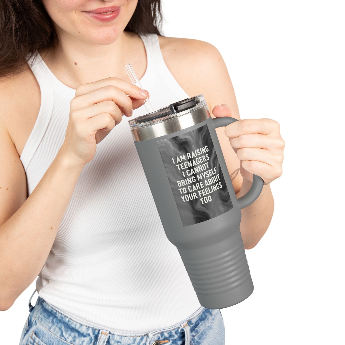 Raising Teenagers Insulated Travel Mug