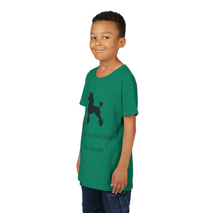 Not Dogs Youth Unisex Short Sleeve Crewneck Tee