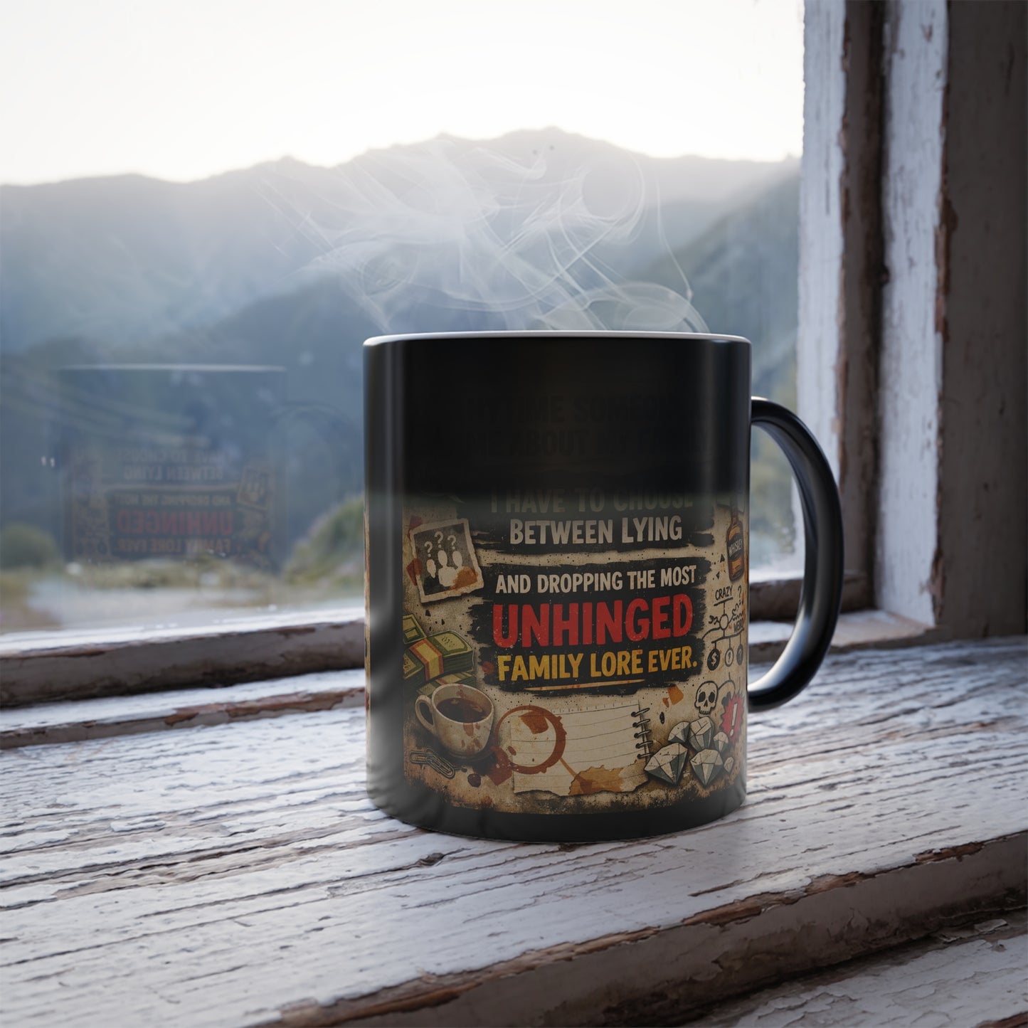 Unhinged Family Color Changing Mug