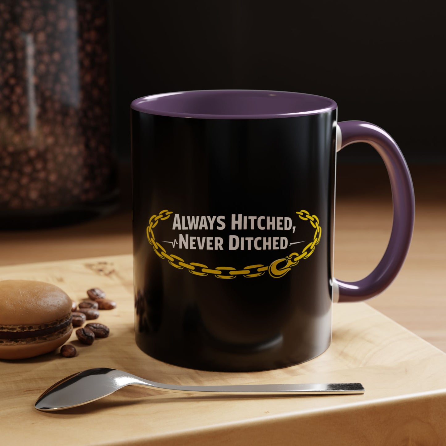Always Hitched 2-Tone Coffee Mug