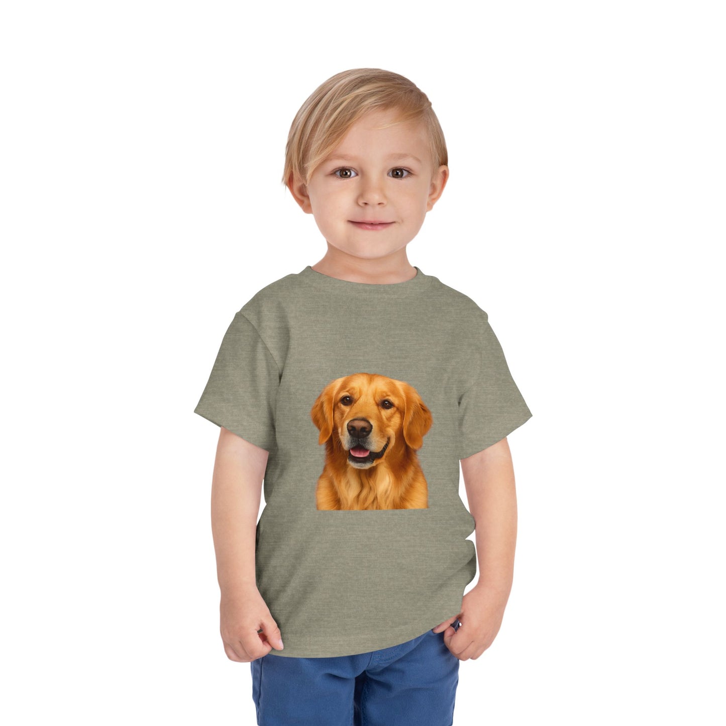 Golden Head Toddler Unisex Short Sleeve Crewneck Tee
