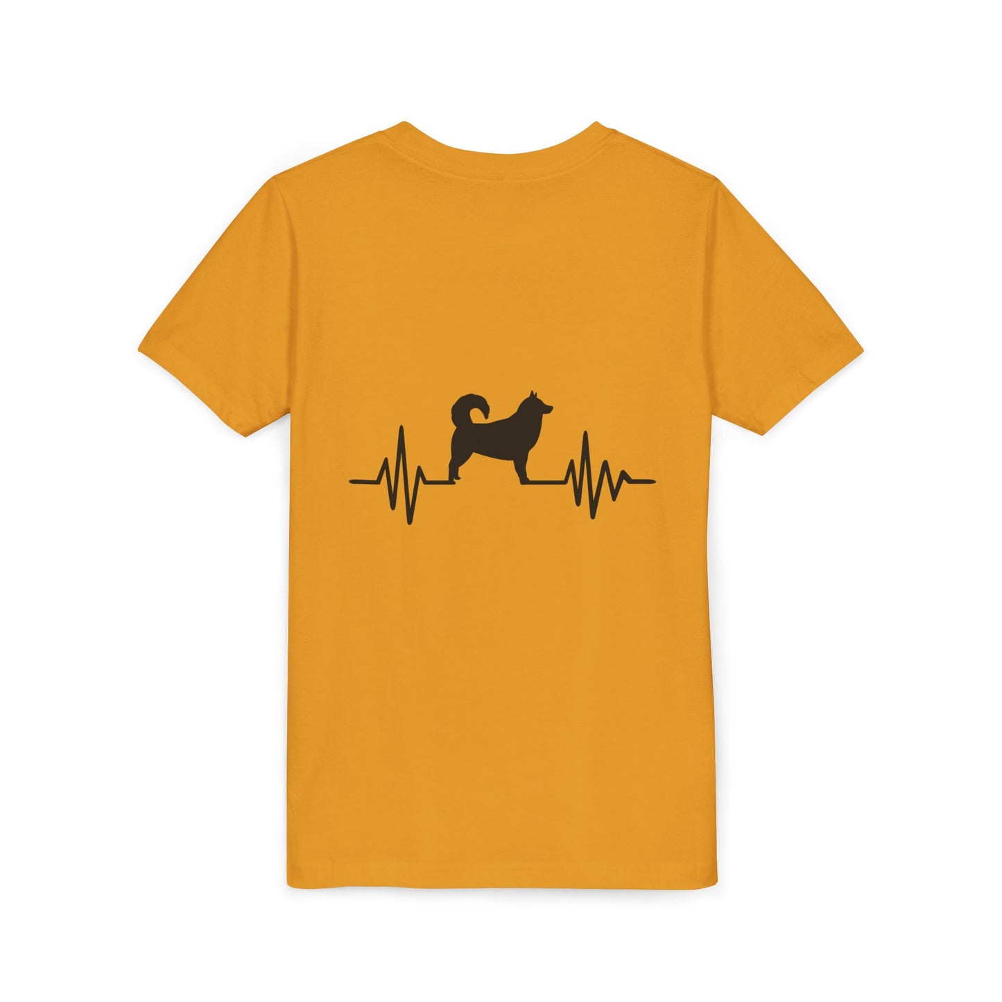 My Heart Beats For Malamutes Youth Unisex Short Sleeve Crewneck Tee