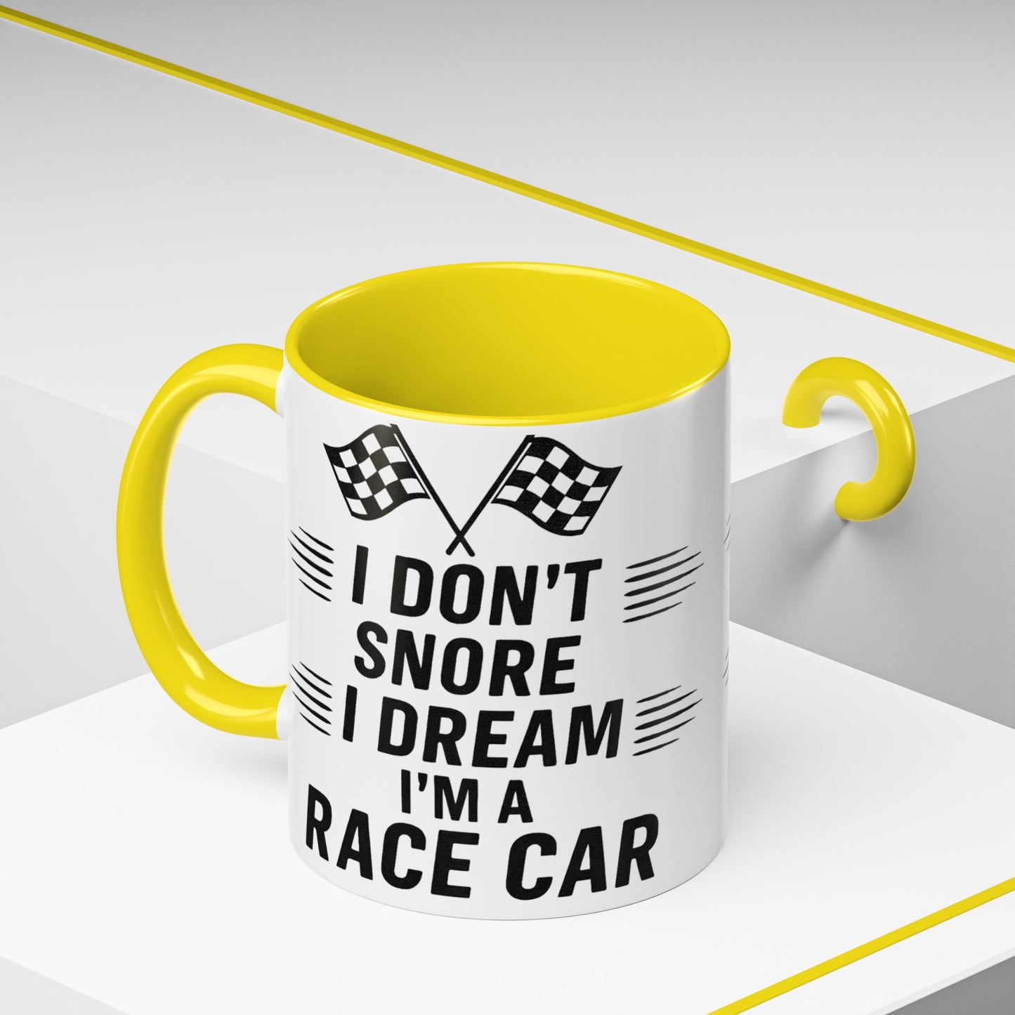 I Don't Snore 2-Tone Coffee Mug