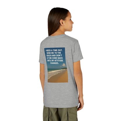 Time Out Youth Unisex Short Sleeve Crewneck Tee