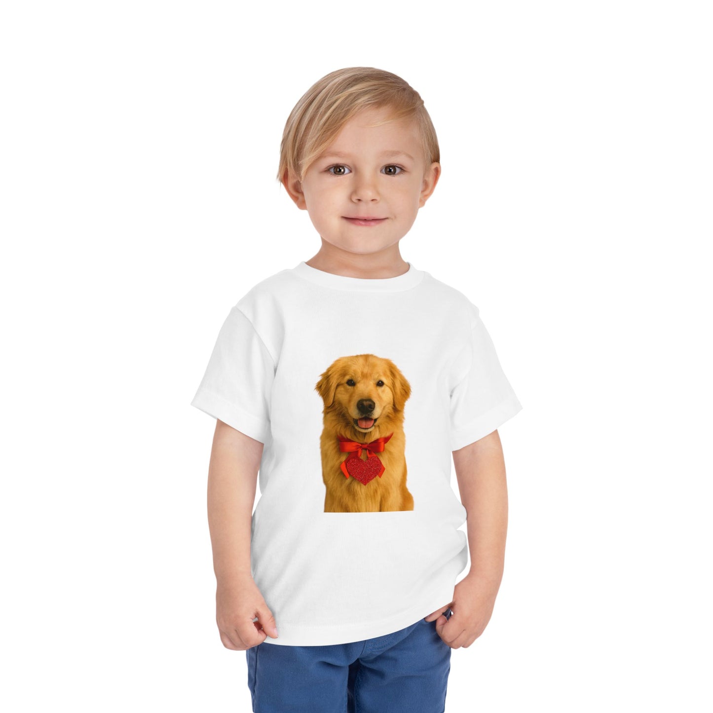 Cupid's Companion Golden Toddler Unisex Short Sleeve Crewneck Tee