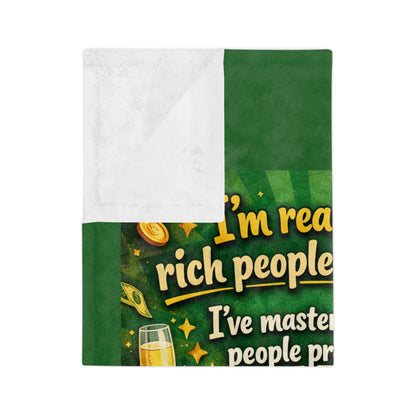 Level Up Velveteen Microfiber Blanket