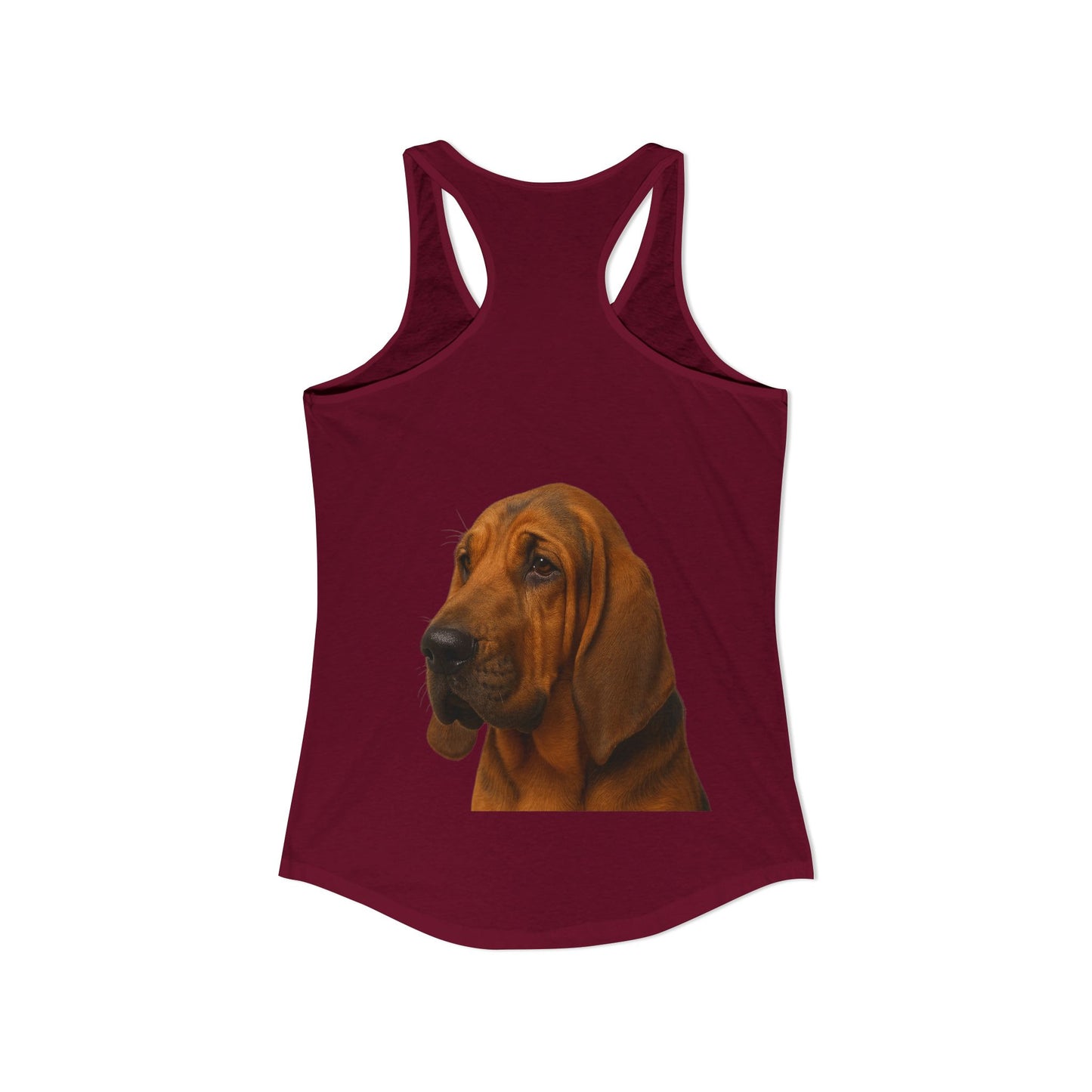 Bloodhound Head Women's Racerback Tank