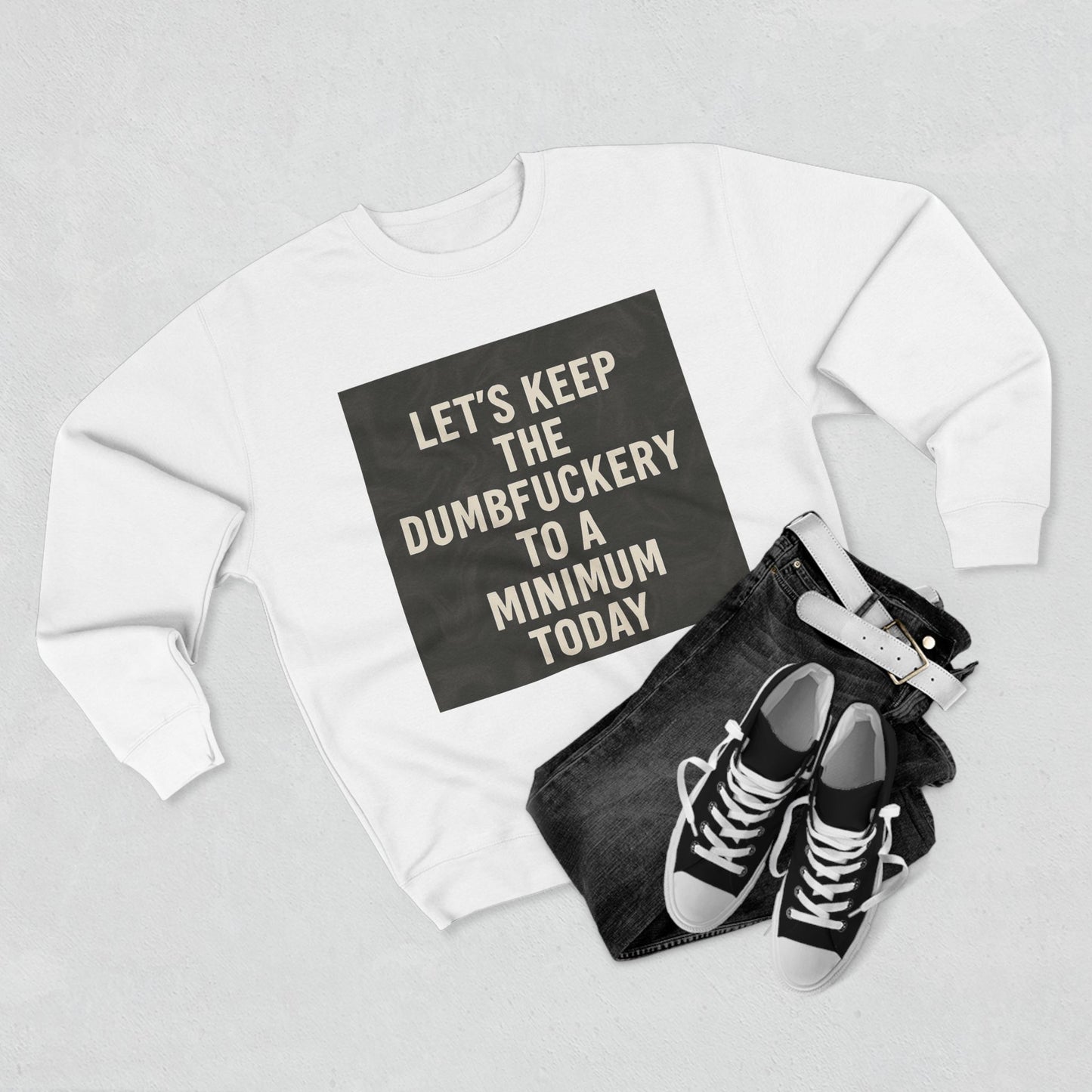 Dumbfuckery Unisex Crewneck Sweatshirt