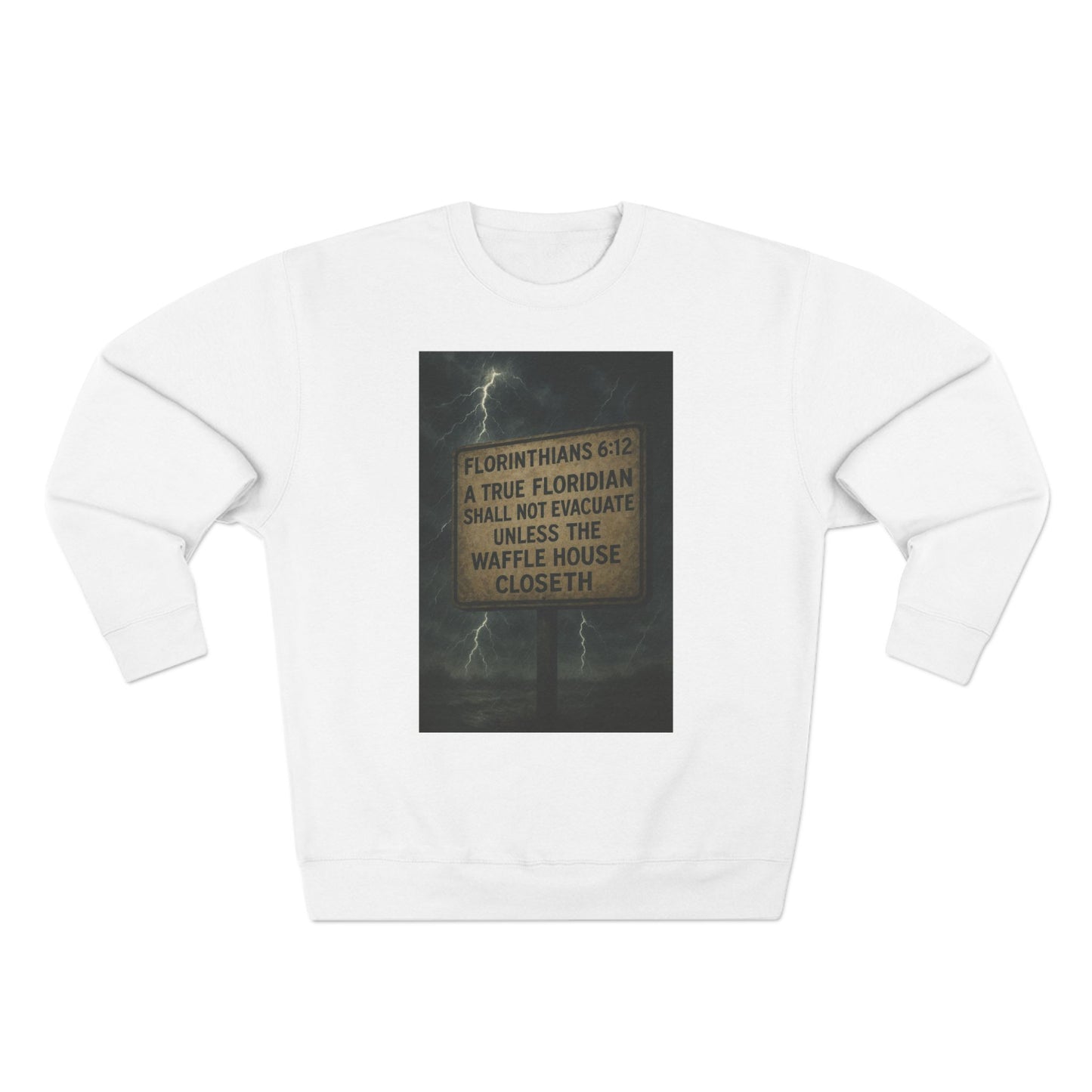 Florinthians 6:12 Unisex Crewneck Sweatshirt