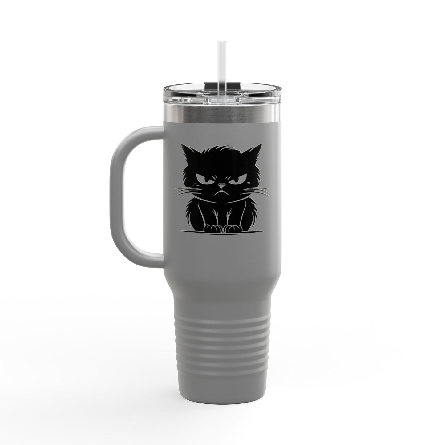 Angry Cat Insulated Travel Mug