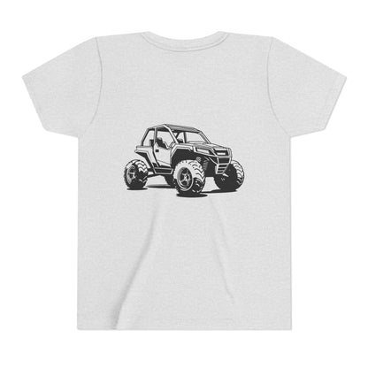 Off The Beaten Path Side By Side Youth Unisex Short Sleeve Crewneck Tee