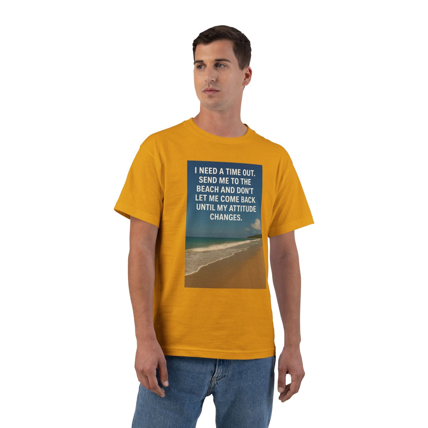 Time Out Men's Short-Sleeve Crewneck Tee
