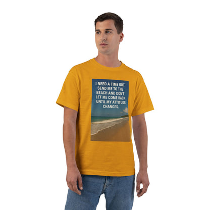 Time Out Men's Short-Sleeve Crewneck Tee