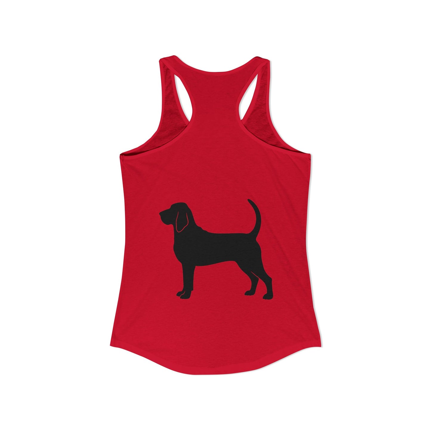 Bloodhound Silhouette Women's Racerback Tank
