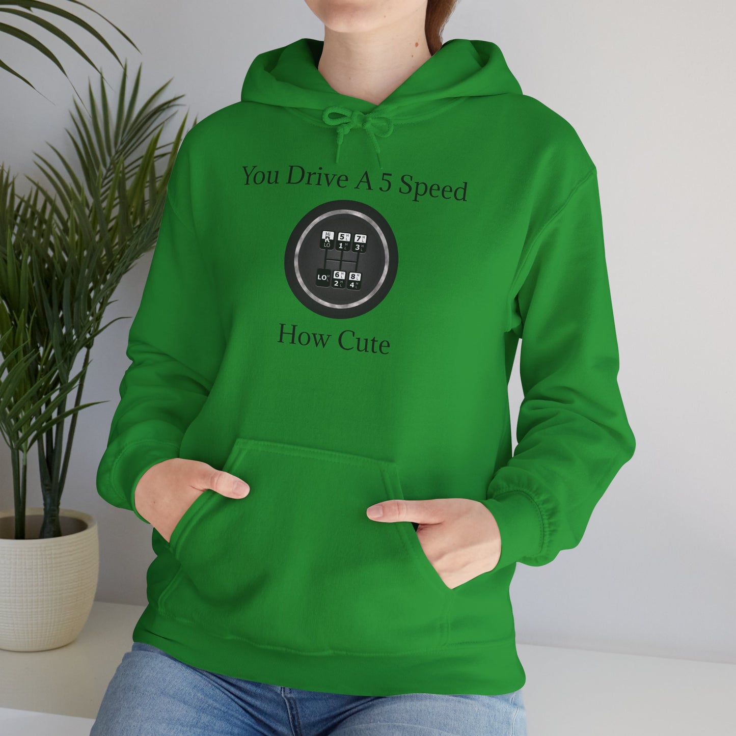 5 Speed How Cute Unisex Hoodie