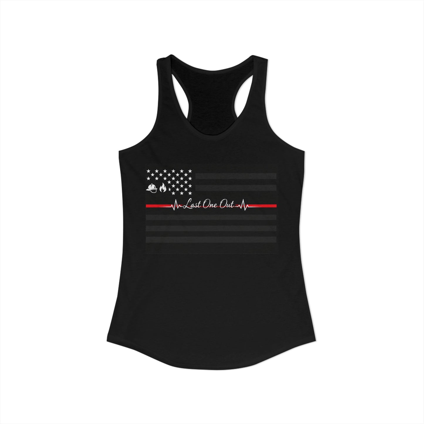 Thin Red Line Women's Racerback Tank