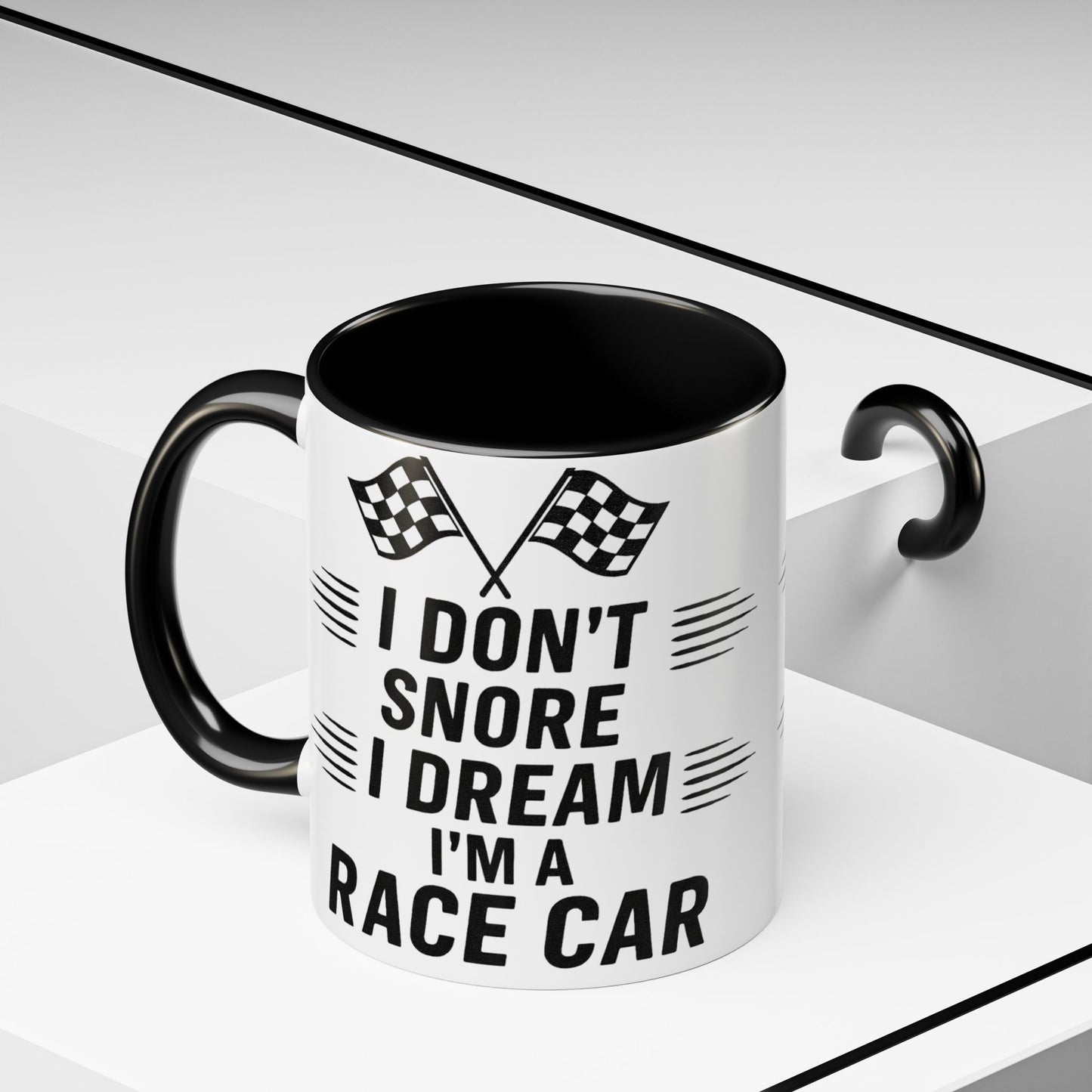 I Don't Snore 2-Tone Coffee Mug