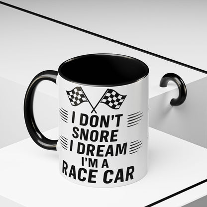 I Don't Snore 2-Tone Coffee Mug