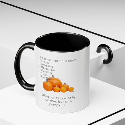Fall In The South 2-Tone Coffee Mug
