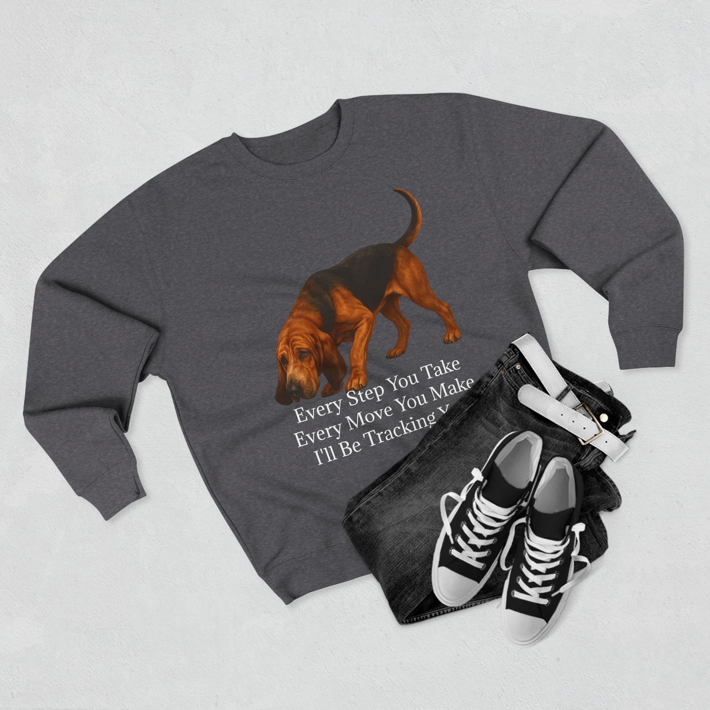 Tracking You Unisex Crewneck Sweatshirt