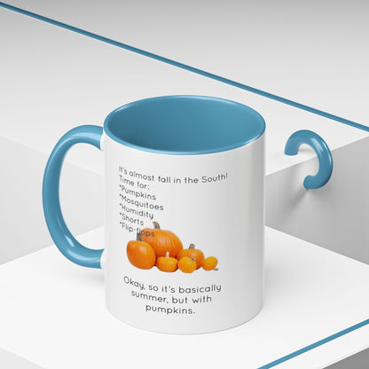 Fall In The South 2-Tone Coffee Mug