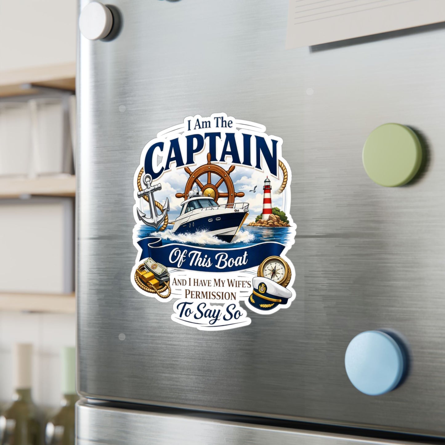 Captain Vinyl Decal