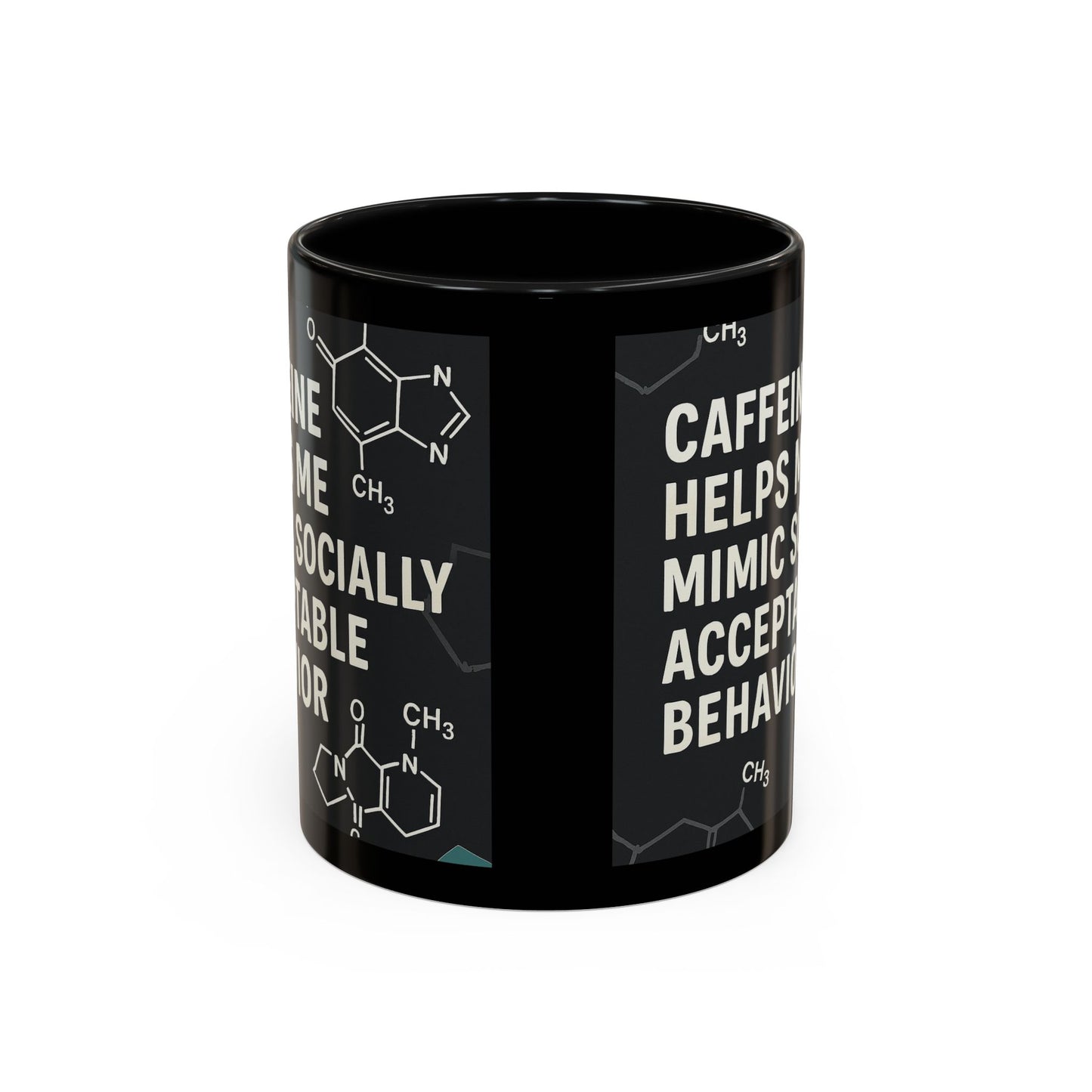 Socially Acceptable 2-Tone Coffee Mug